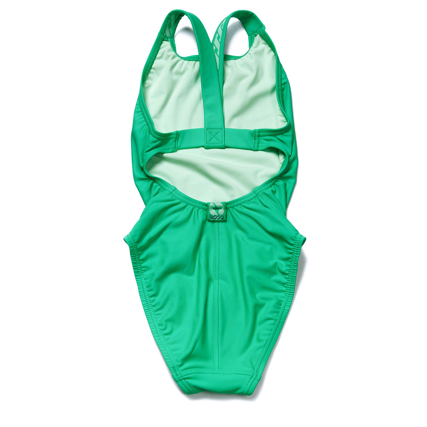 Girls Green Professional Swimsuit
