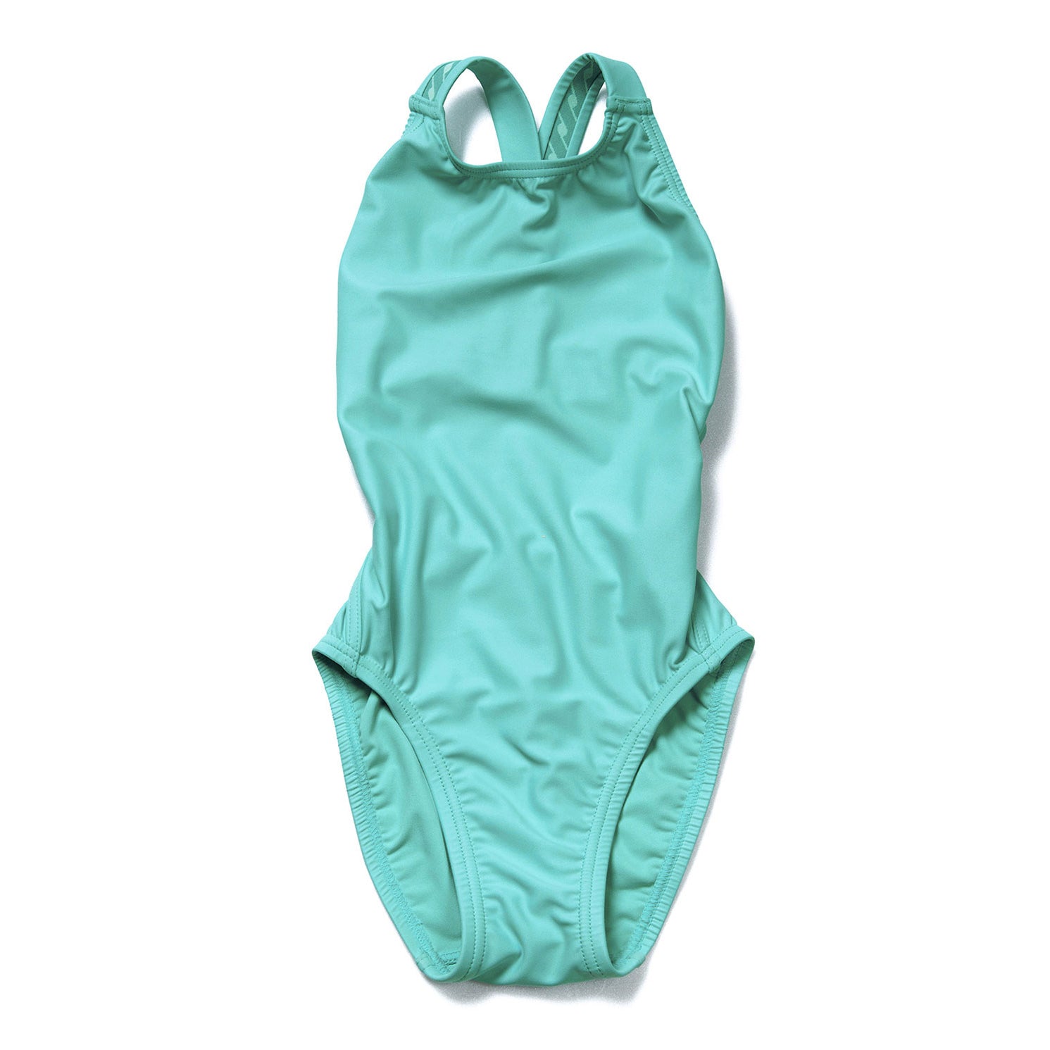 Girls Light Green Professional Swimsuit