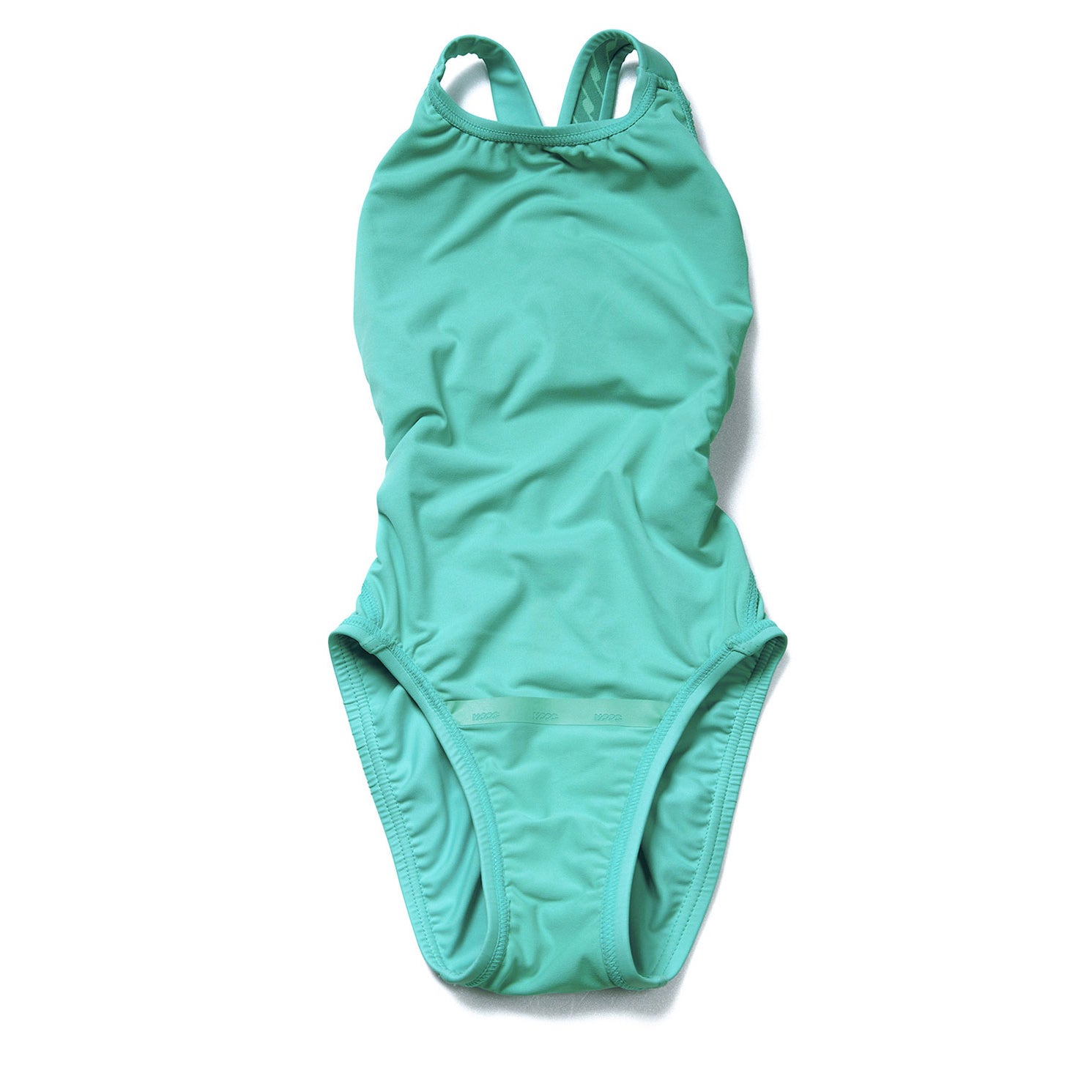 Girls Light Green Professional Swimsuit