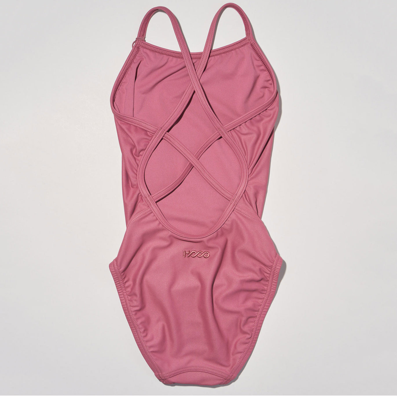 Girls Pink Professional Swimsuit