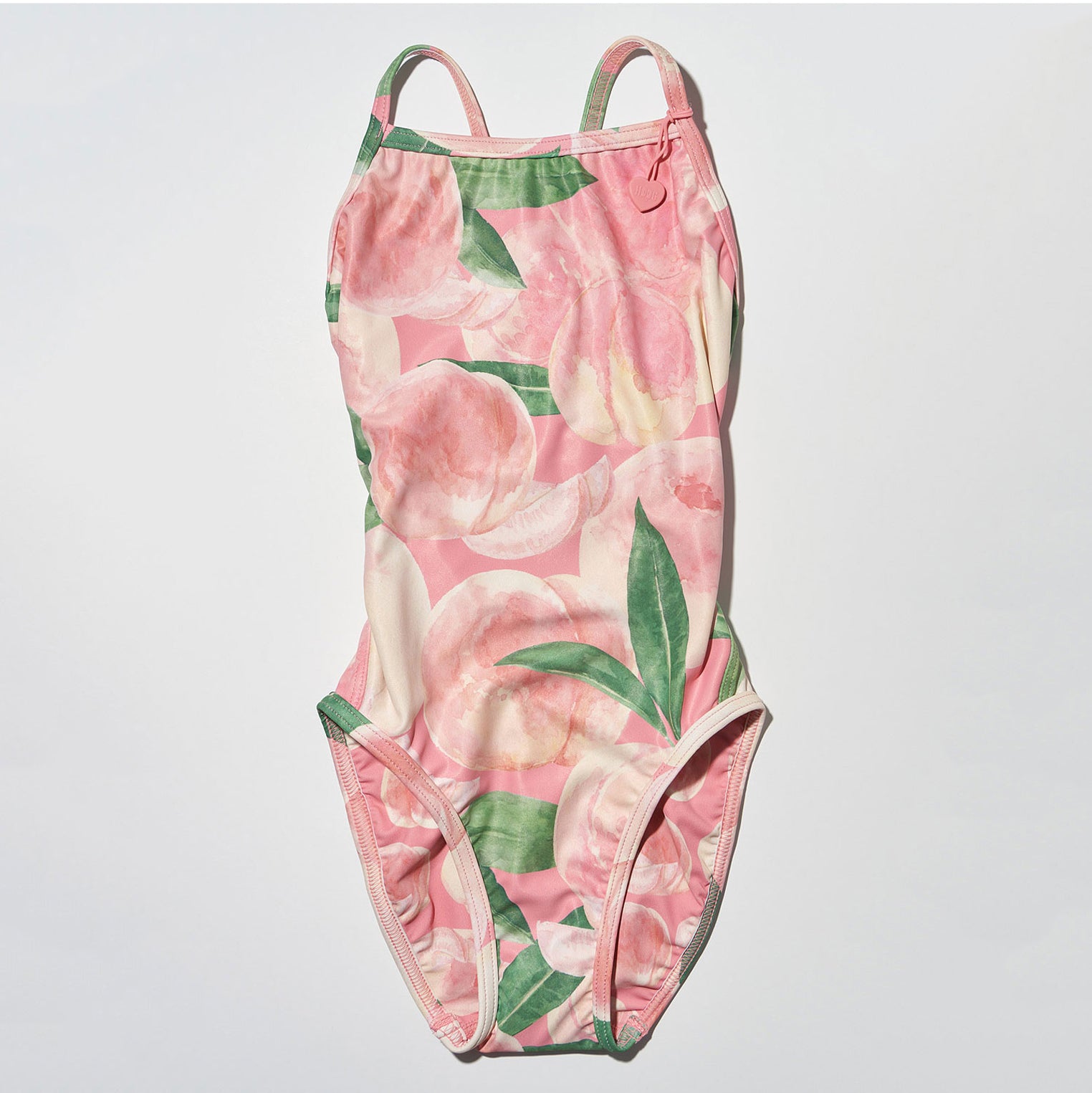Girls Peach Professional Swimsuit