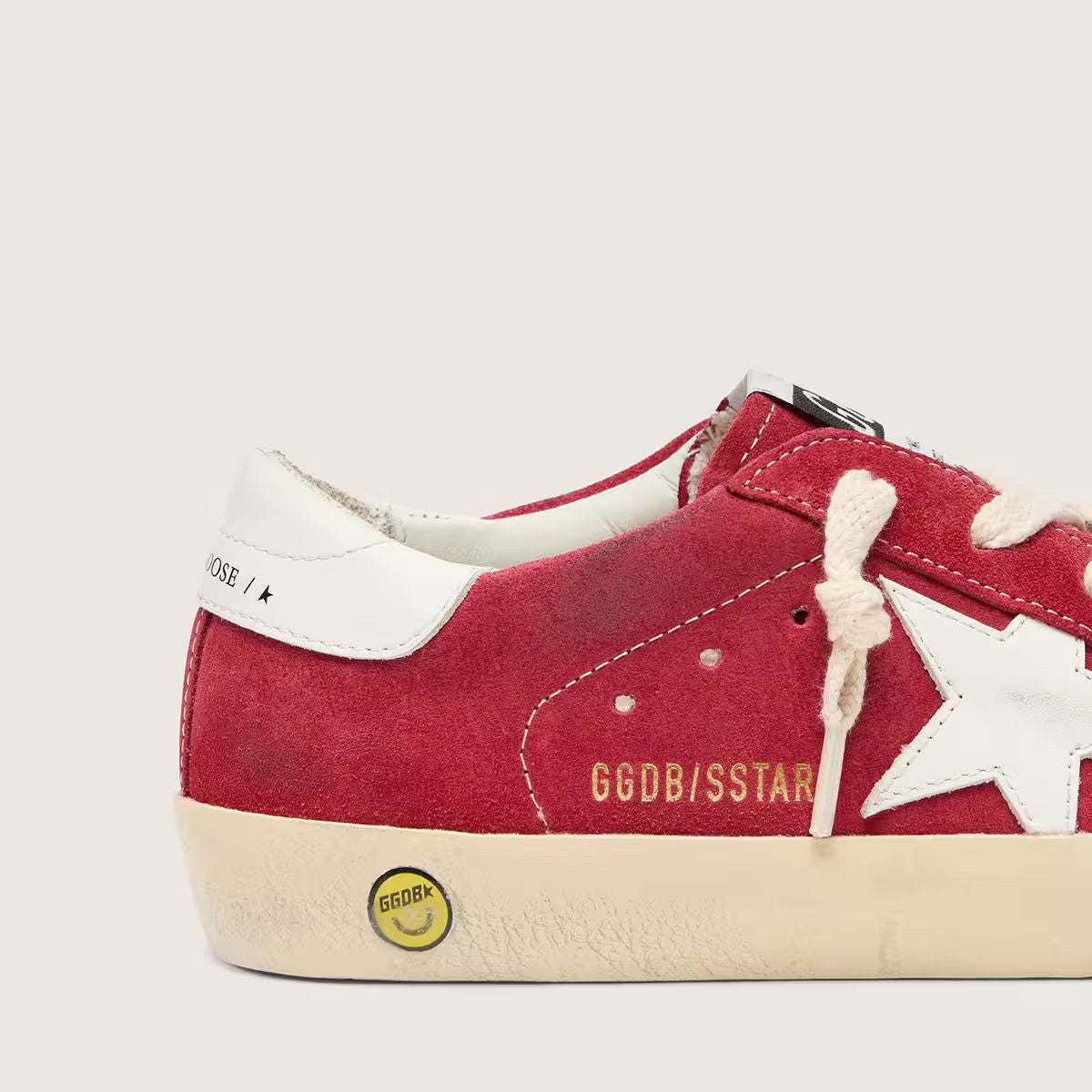 Boys & Girls Red "SUPER-STAR" Shoes
