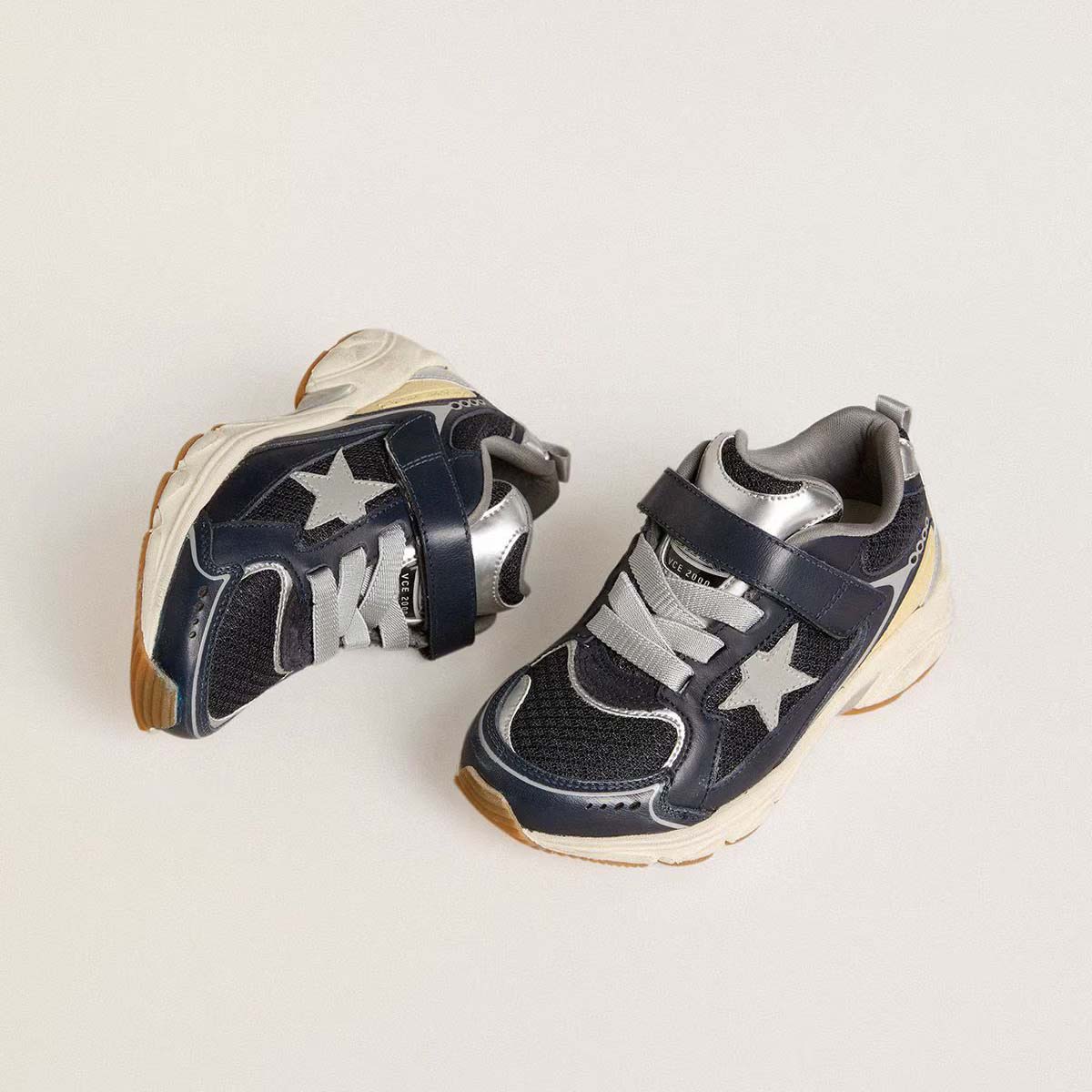 Boys & Girls Navy "Lightstar" Shoes