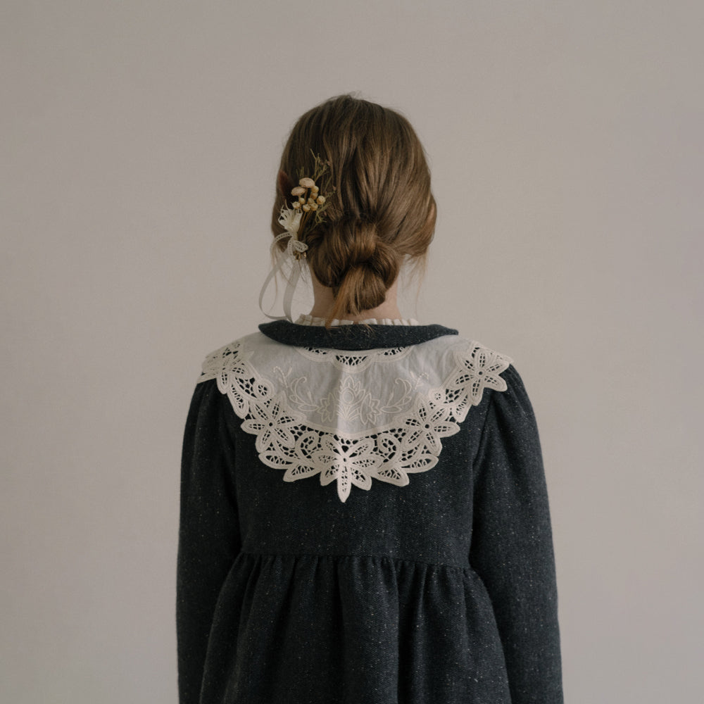 Doudoune bleu marine pour fille