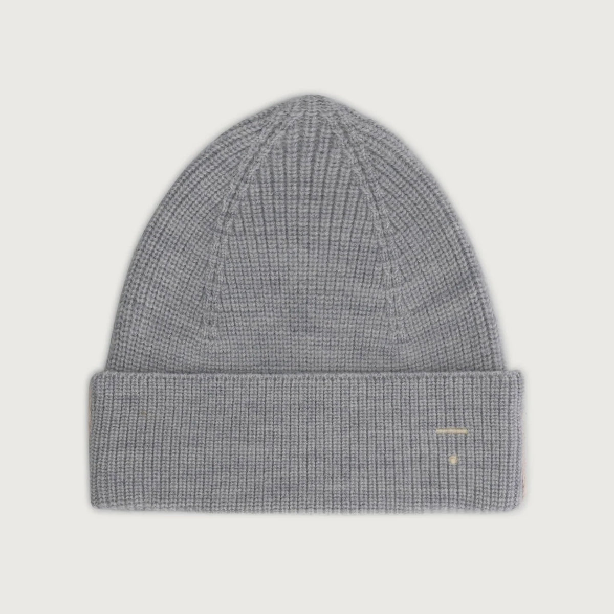 Boys & Girls Grey Knit Wool Hat