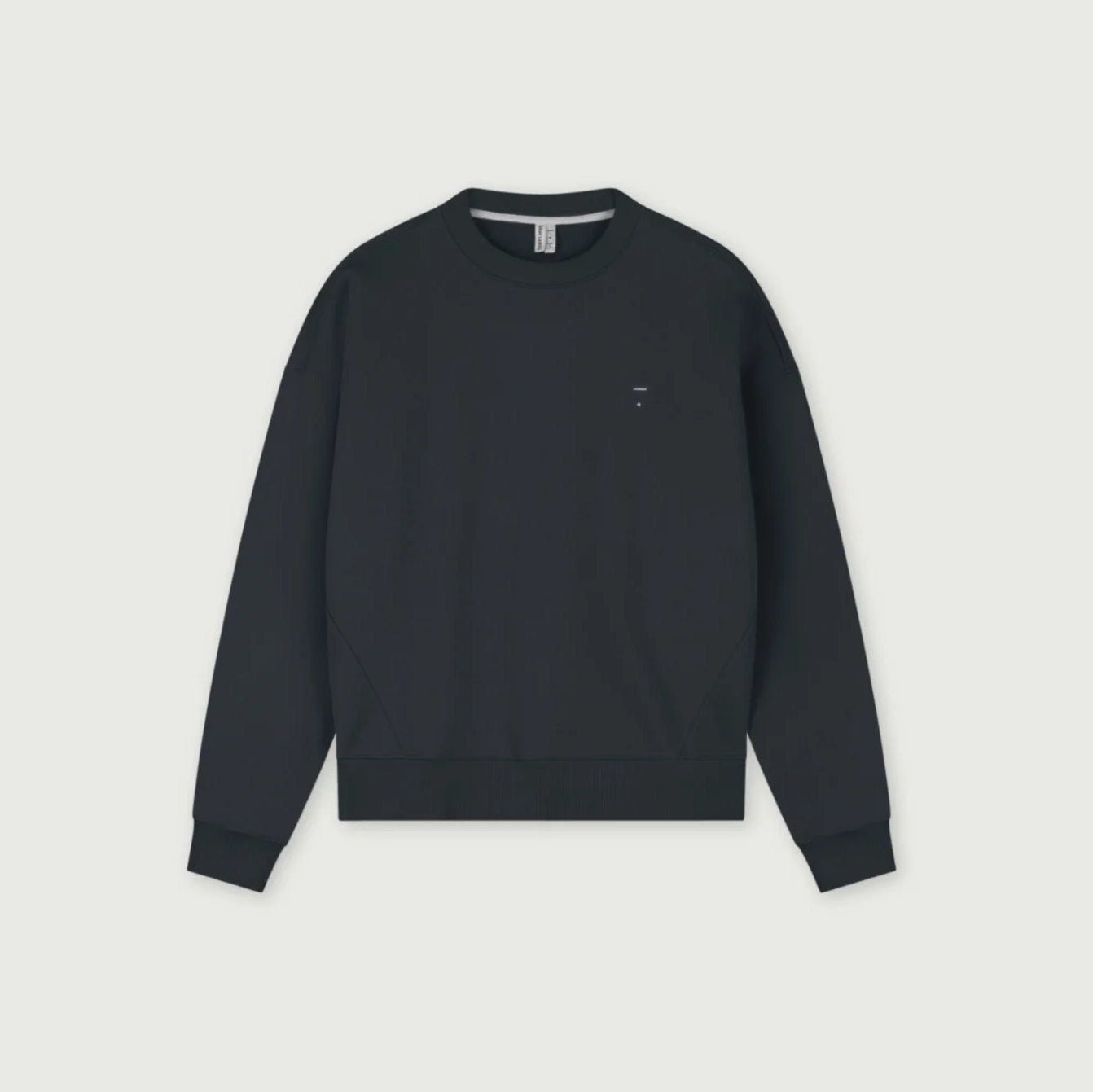 Adult Black Cotton Sweatshirt