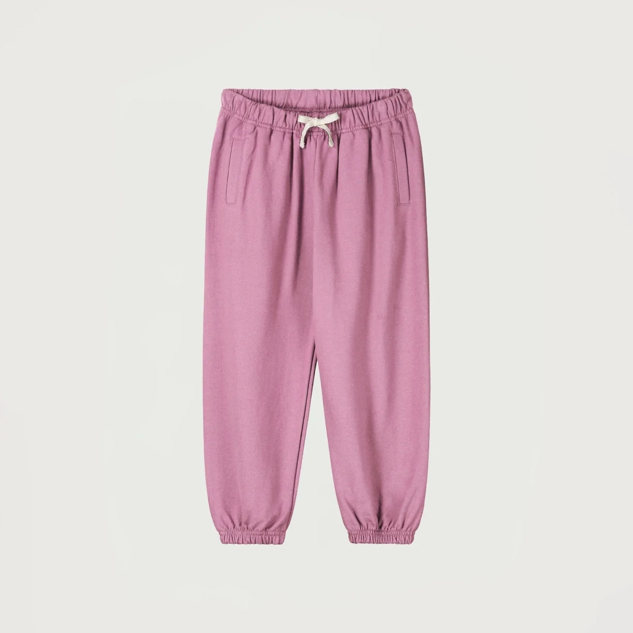 Boys & Girls Pink Cotton Trousers