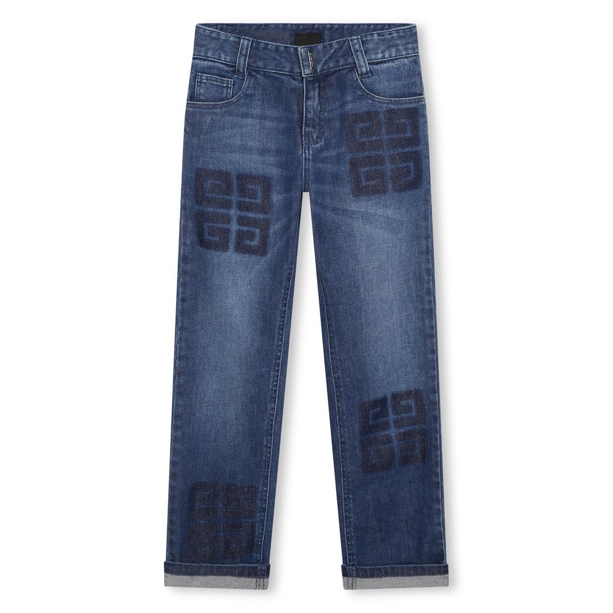 Boys Blue Denim Trousers