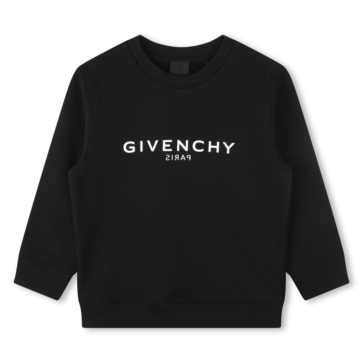 Boys Black Logo Sweatshirt