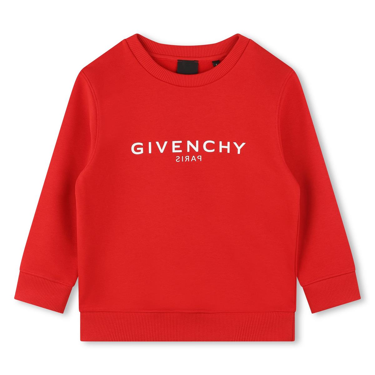 Boys Red Logo Sweatshirt