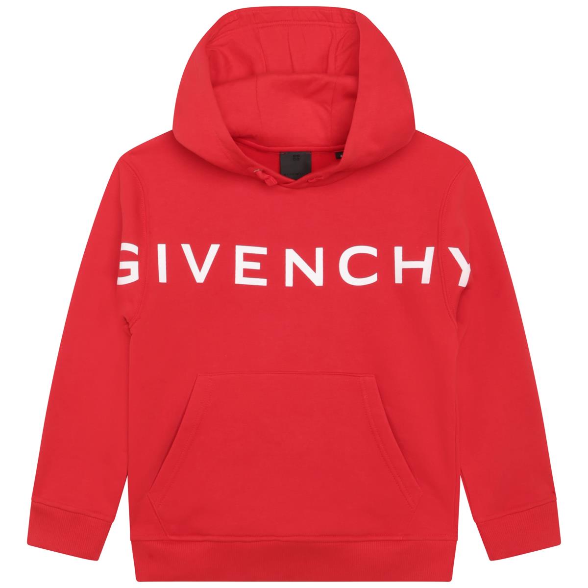 Boys Red Logo Sweatshirt