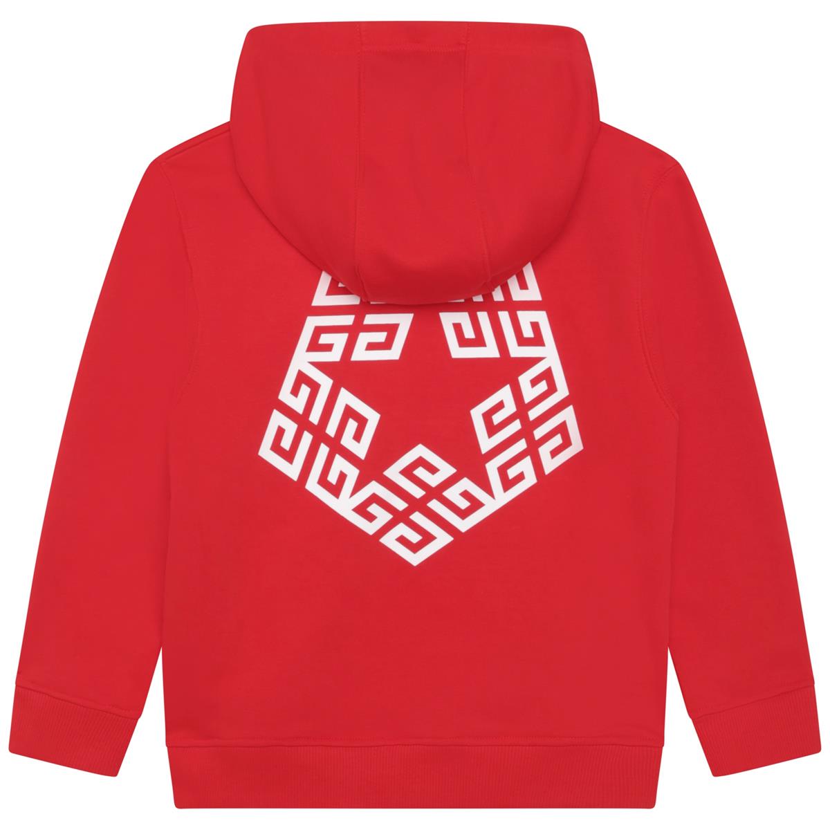 Boys Red Logo Sweatshirt