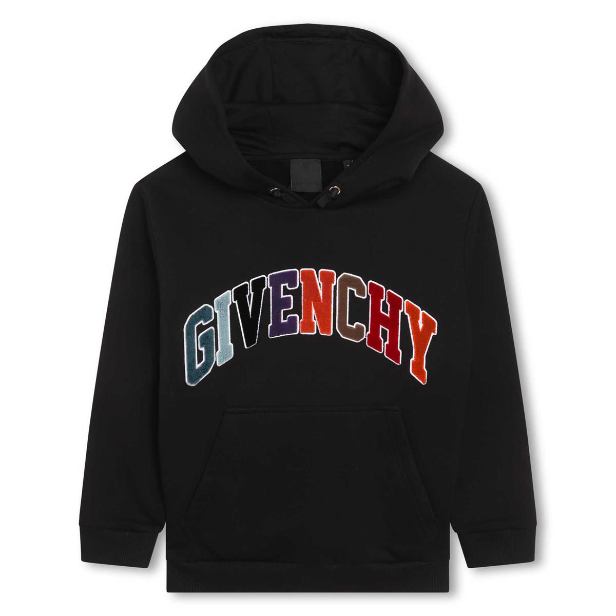 Boys Black Logo Sweatshirt