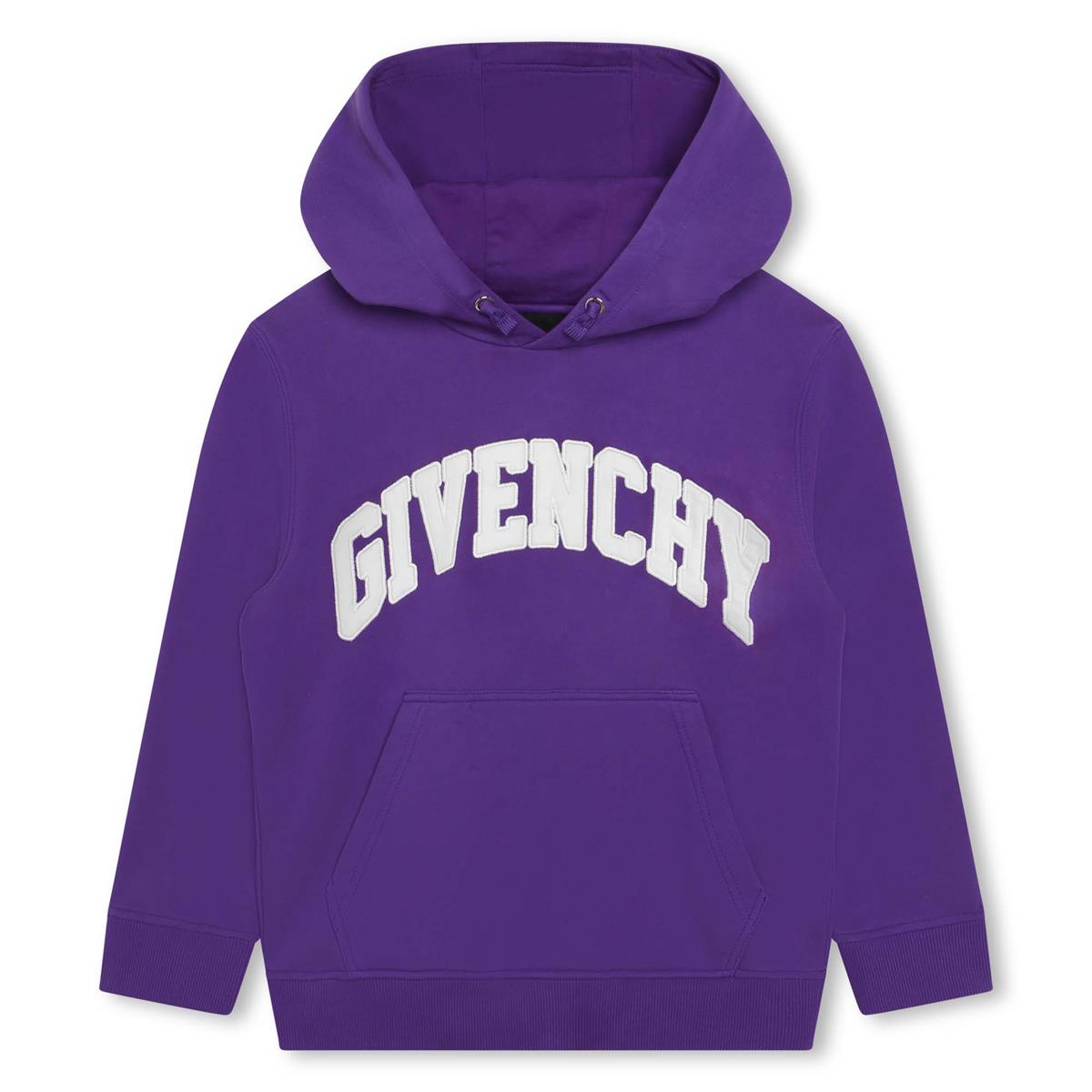 Boys Purple Logo Sweatshirt