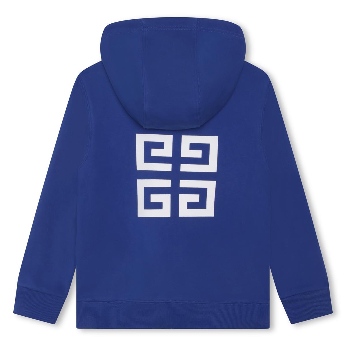 Boys Blue Zip-Up Top