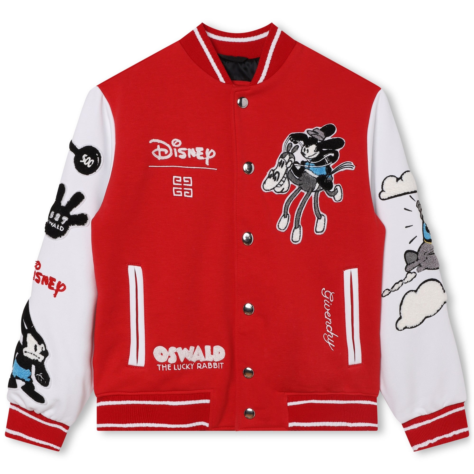 Boys Red Logo Jacket