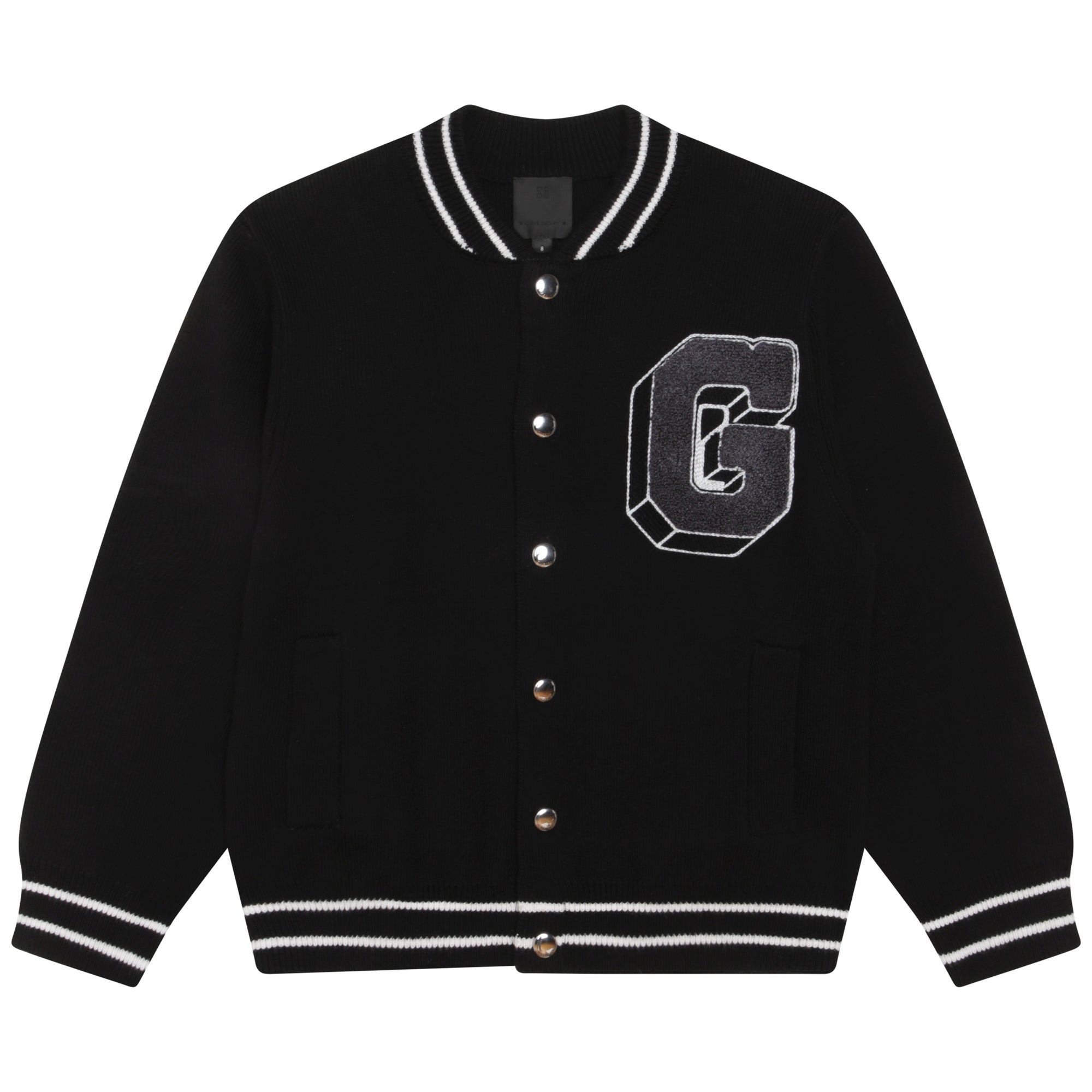 Boys Black Logo Jacket