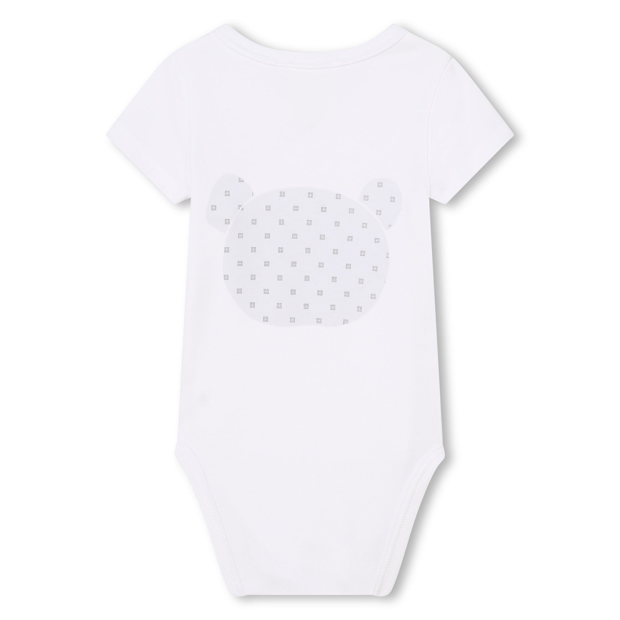 Baby Boys & Girls White Cotton Babysuit Set(2 Pack)