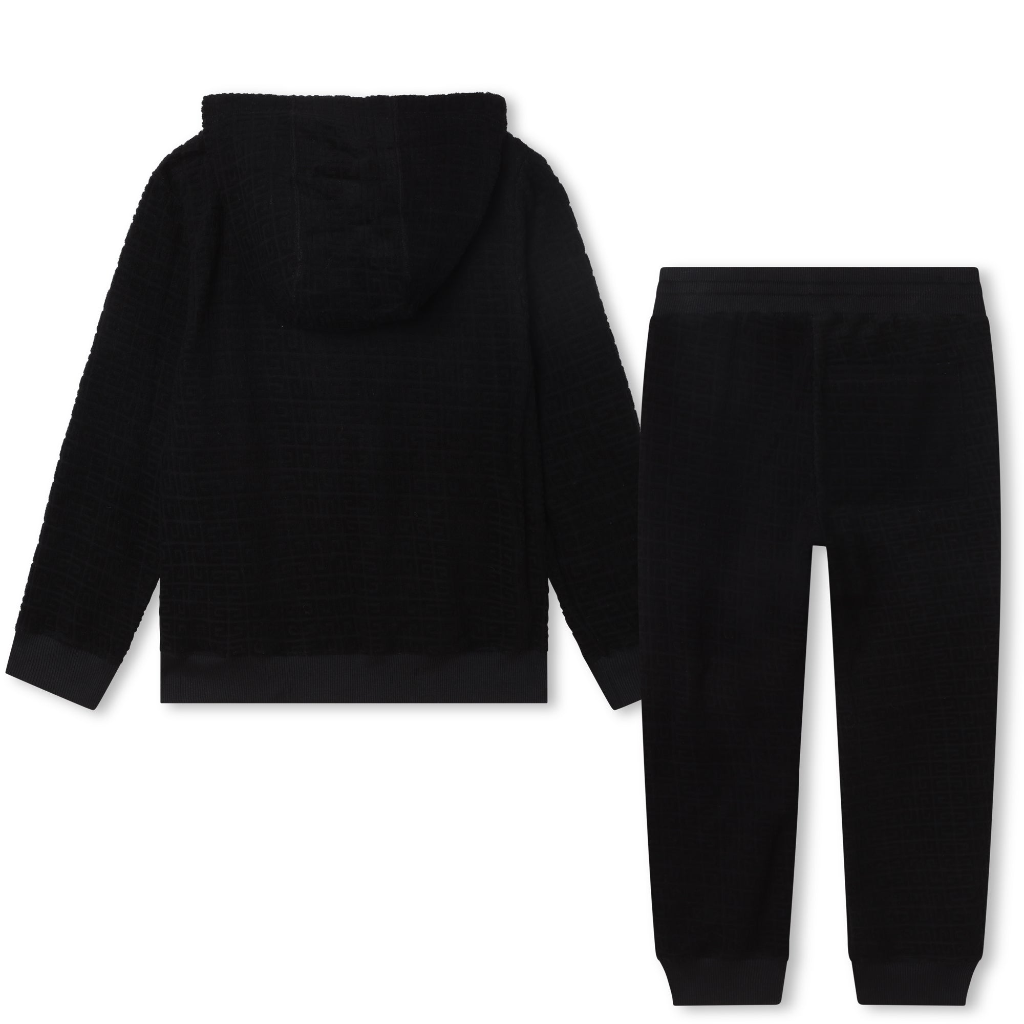 Boys Black Cotton Set