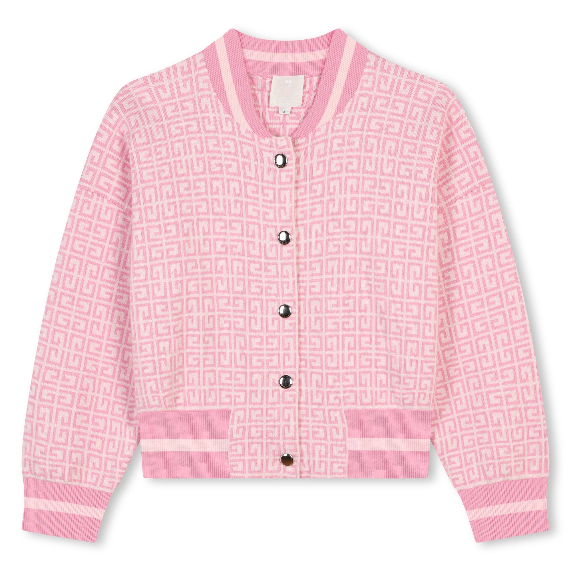 Girls Pink Cotton Jacket