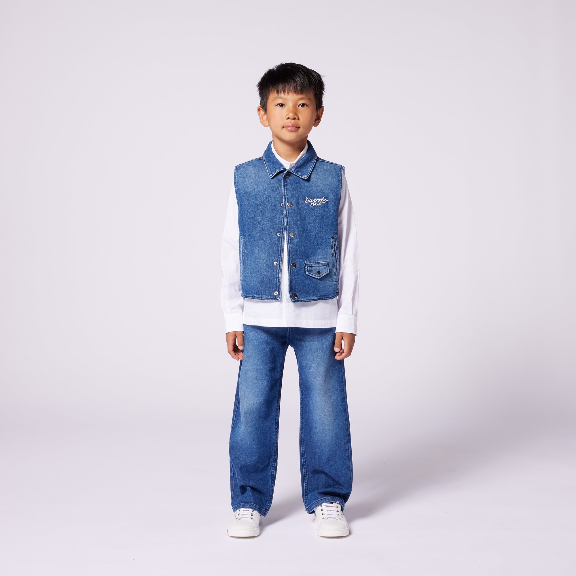 Boys & Girls White Shoes