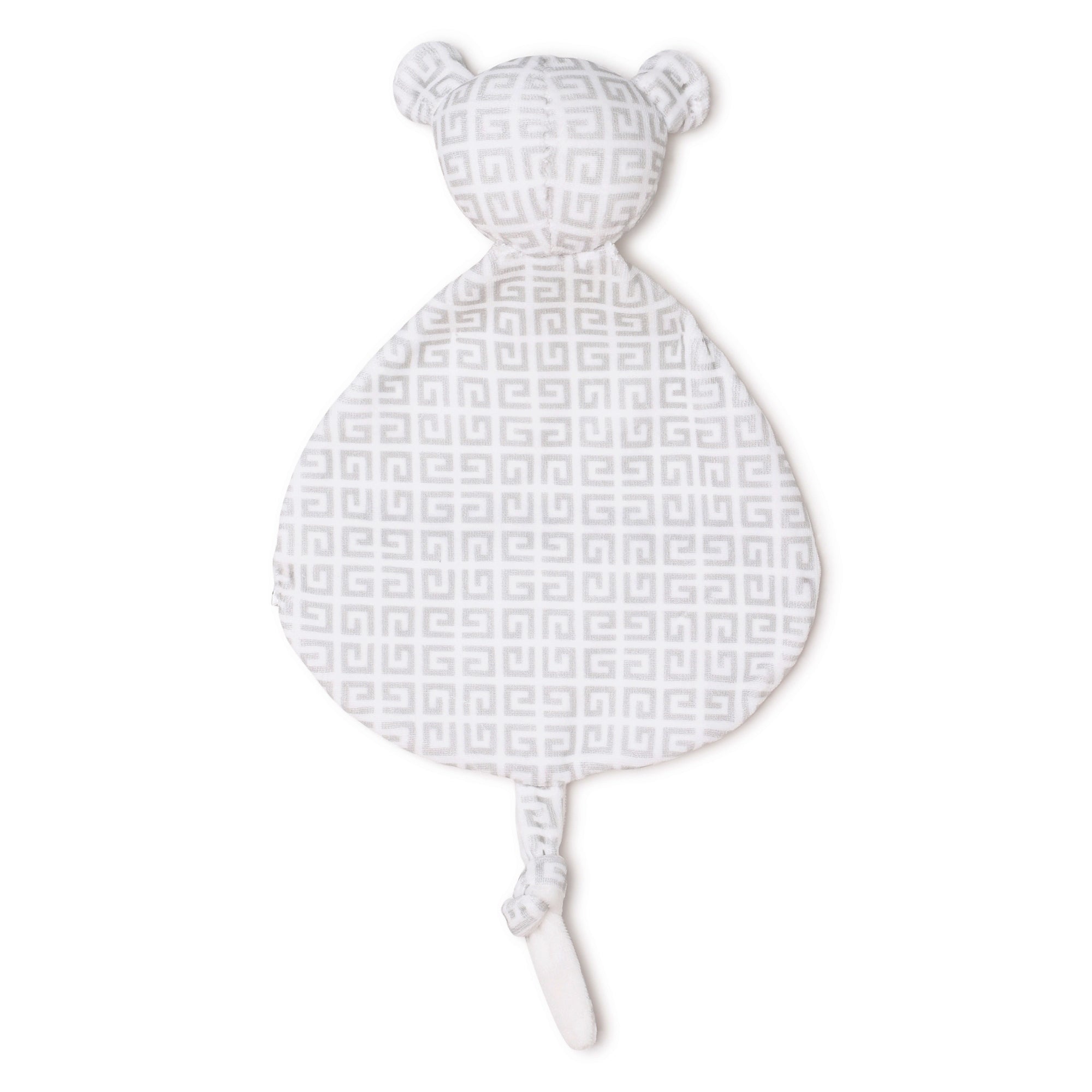 Baby Boys & Girls White Logo Cotton Babysuit Set