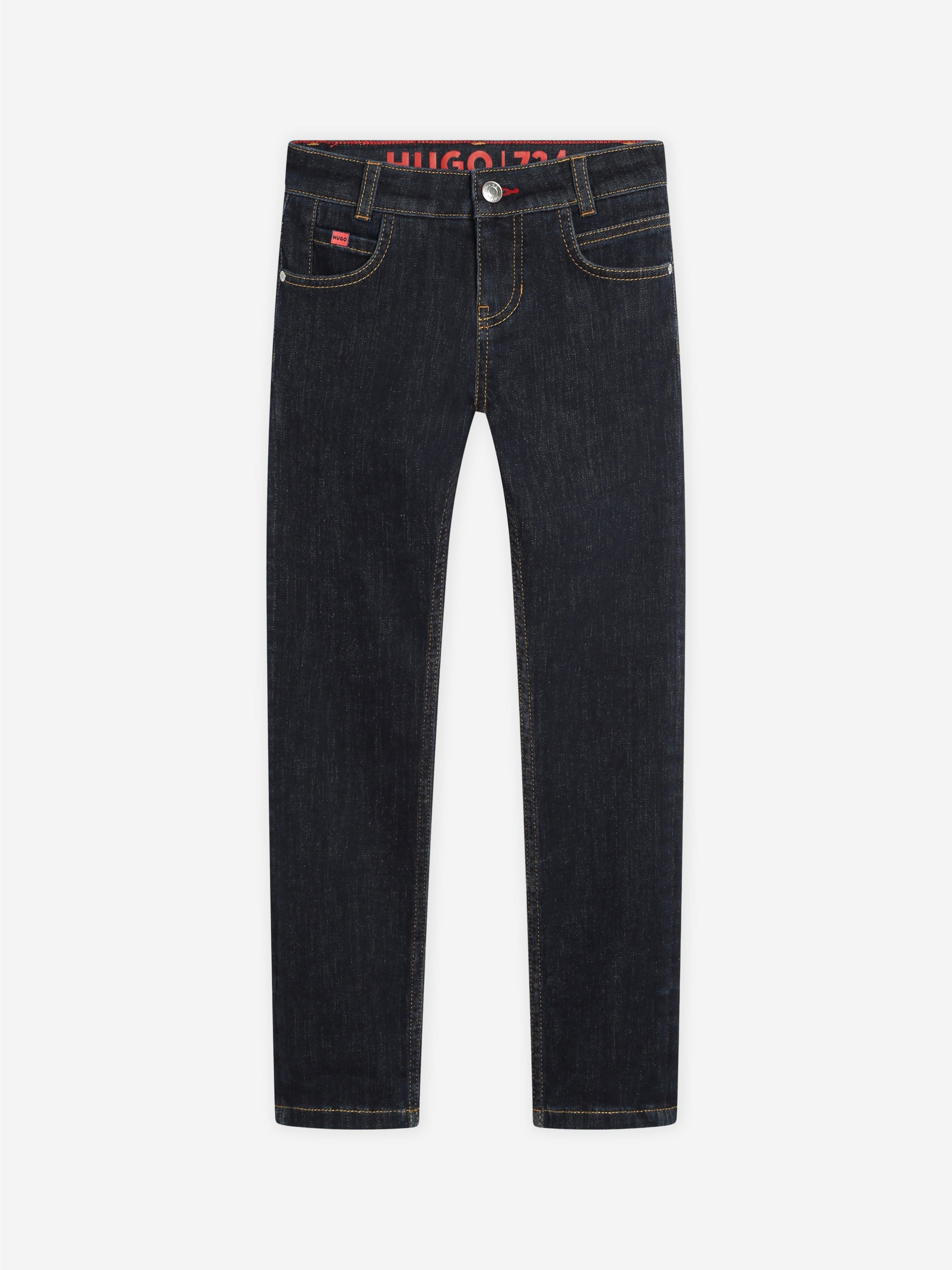 Hugo Boys Skinny Fit Jeans in Blue