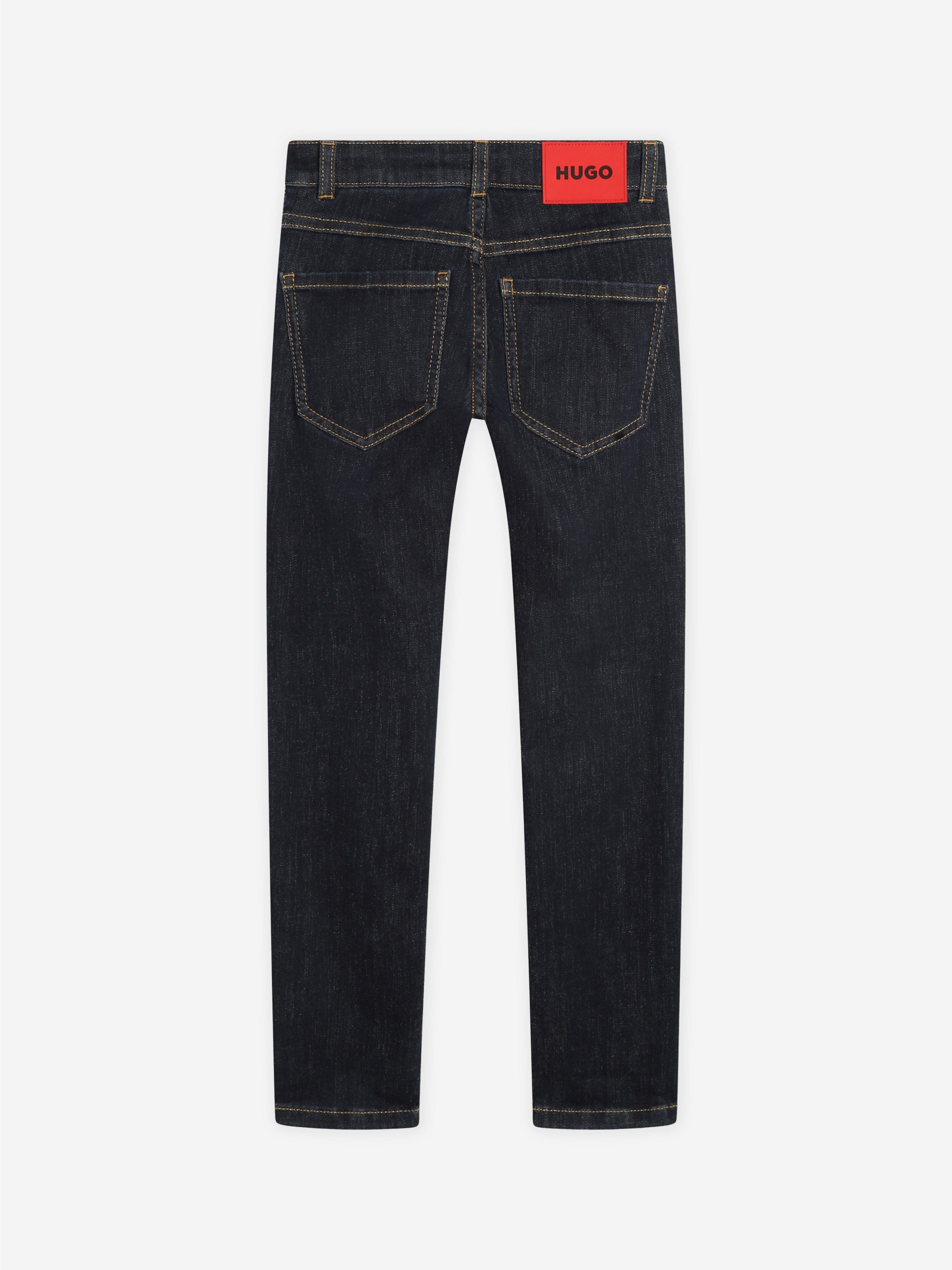 Hugo Boys Skinny Fit Jeans in Blue