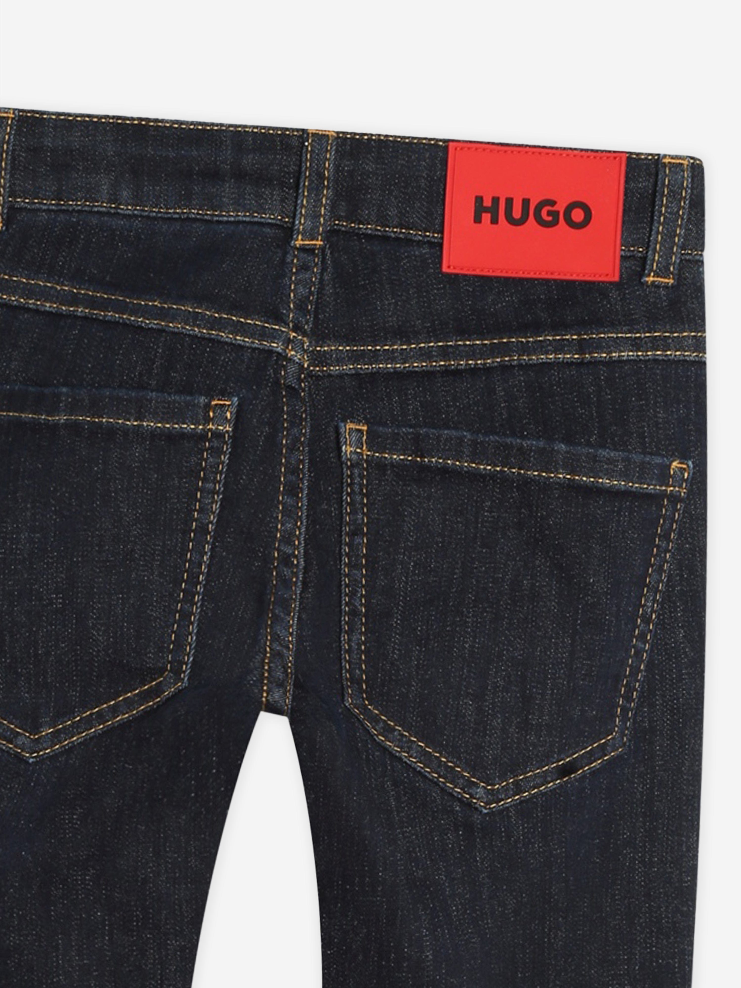 Hugo Boys Skinny Fit Jeans in Blue