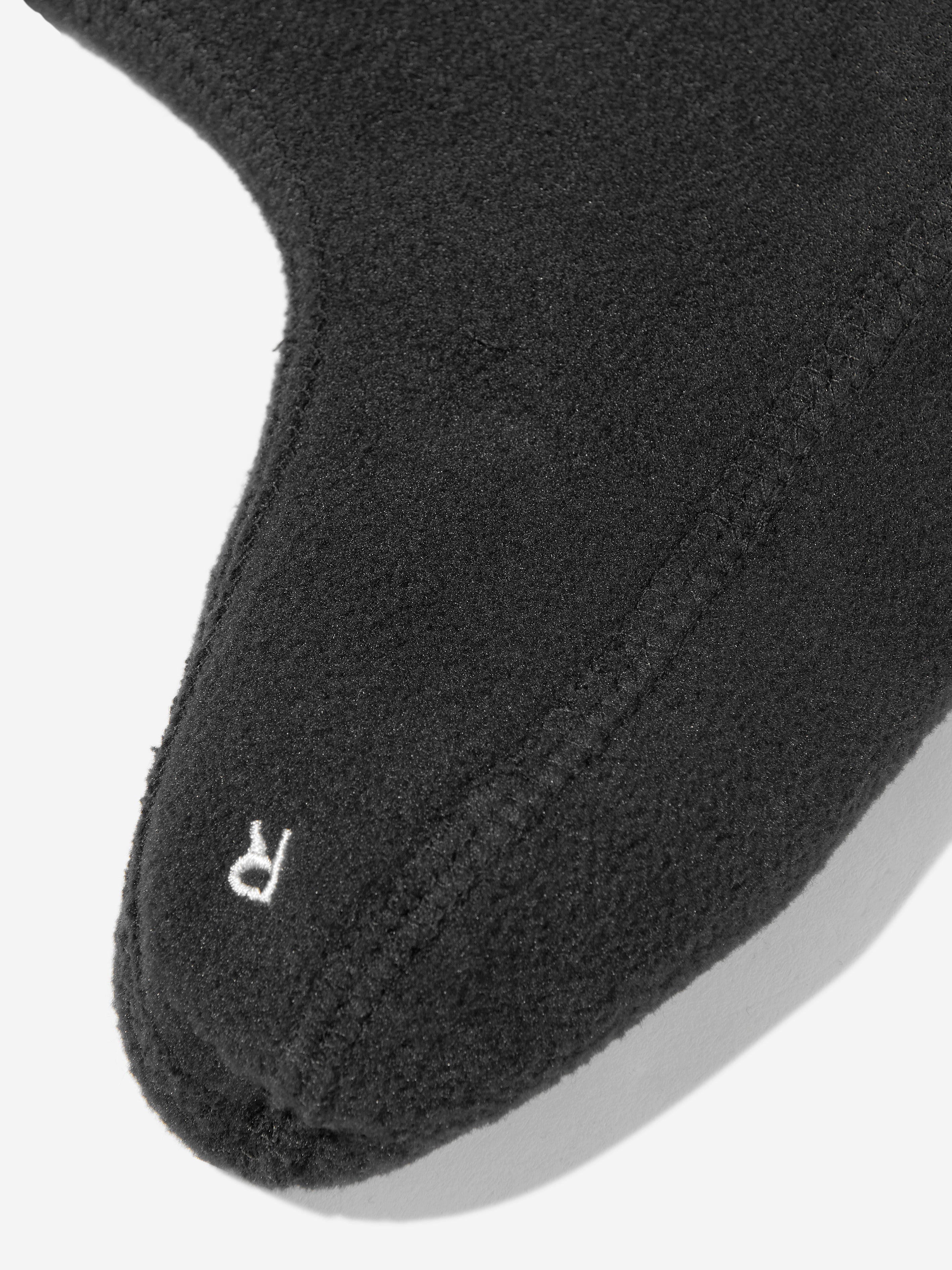 Kids Recycled Fleece Boot Socks in Black