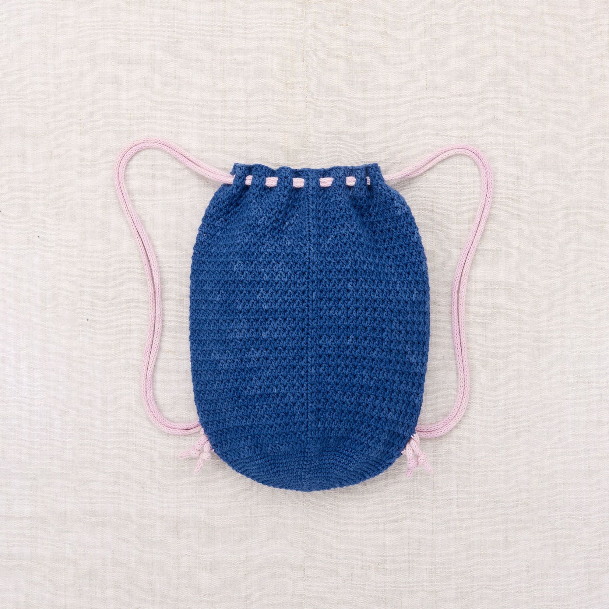 Boys & Girls Blue Horse Drawstring Bag