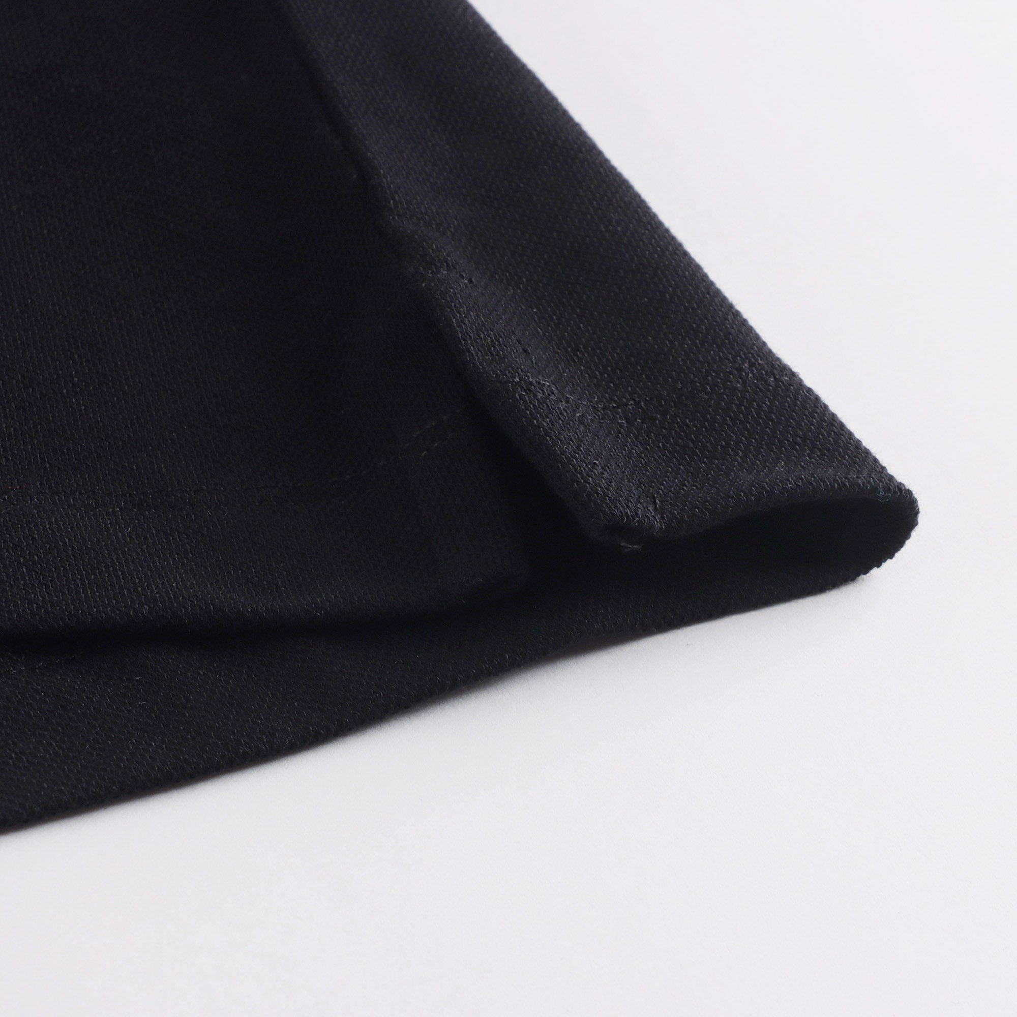 Boys Black Cotton Polo Shirt
