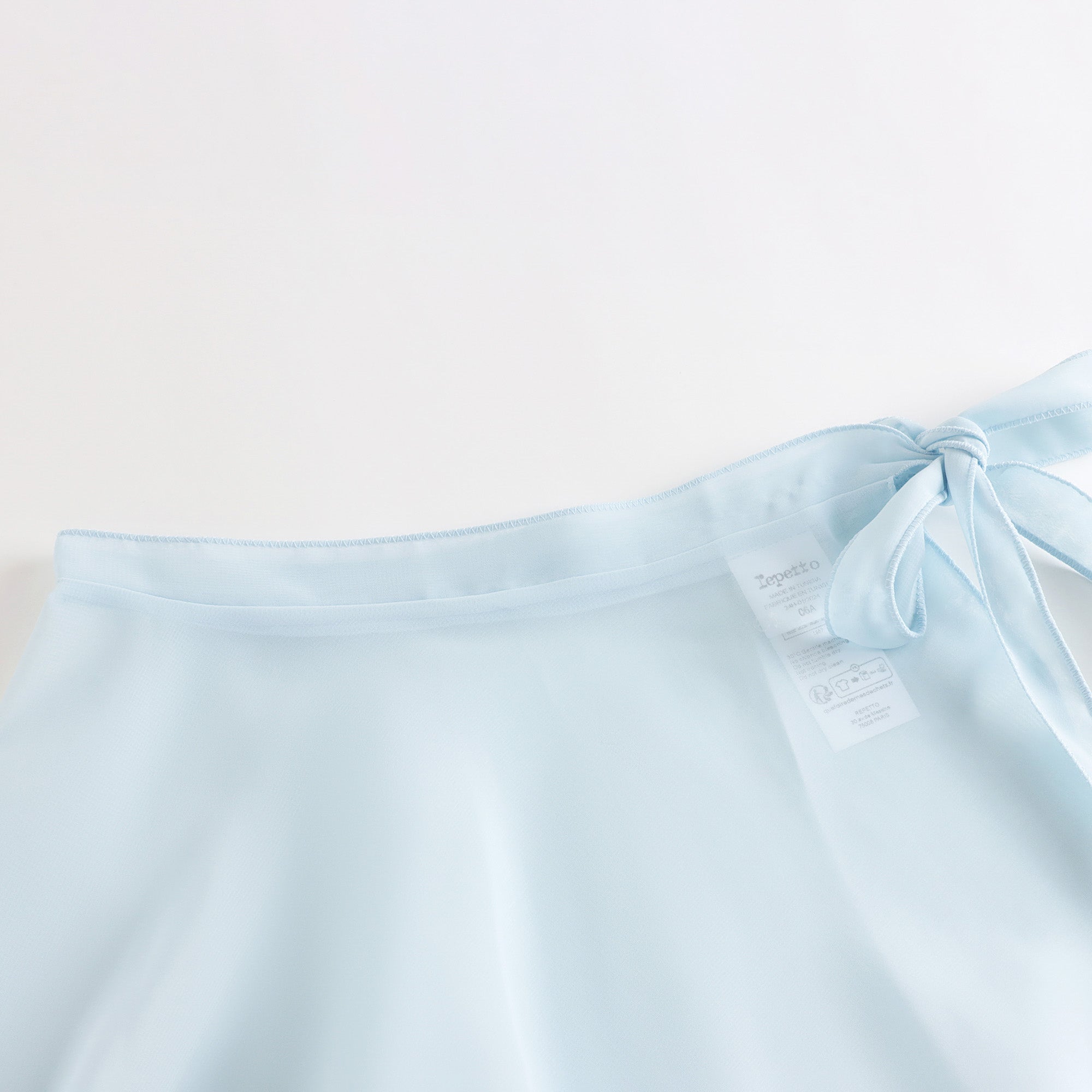 Girls Light Blue Ballet Skirt