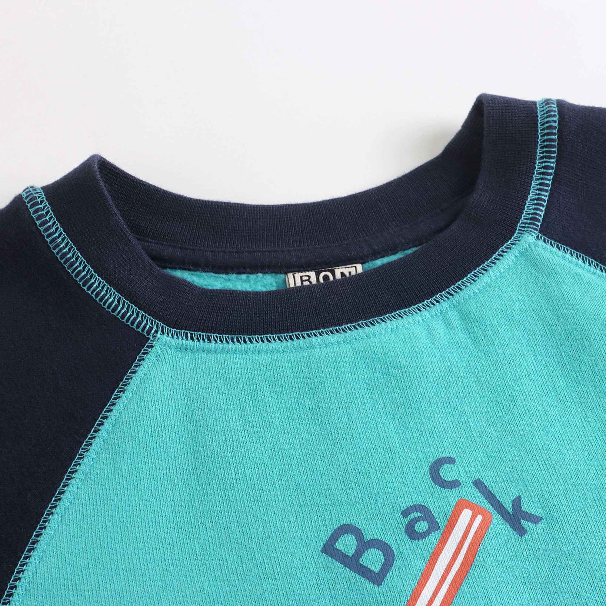 Boys Blue Cotton Sweatshirt