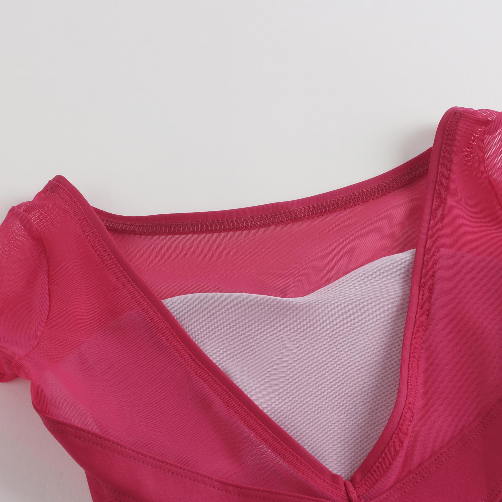 Girls Fuschia Ballet Onesies(DE745/380)