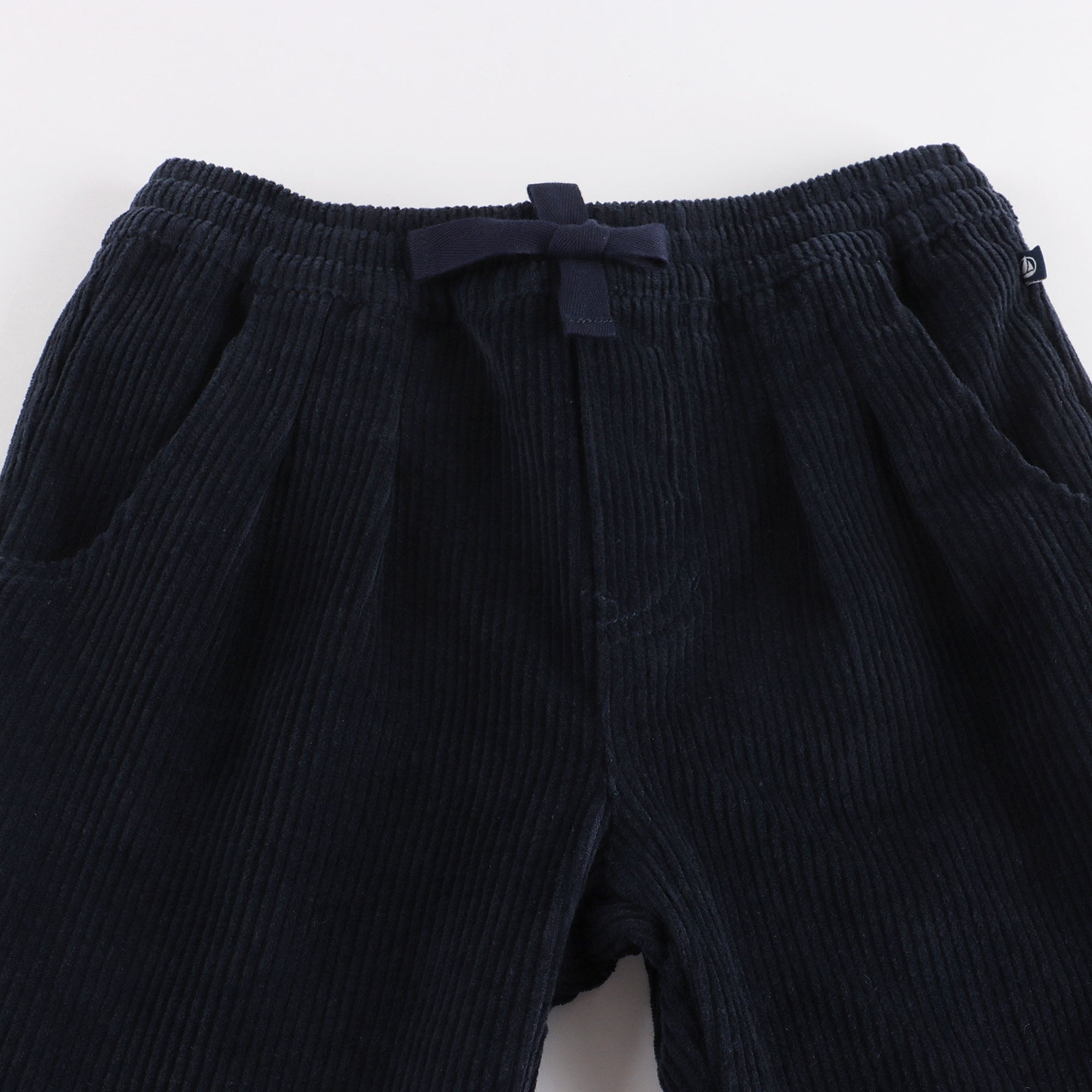 Boys & Girls Black Corduroy Trousers