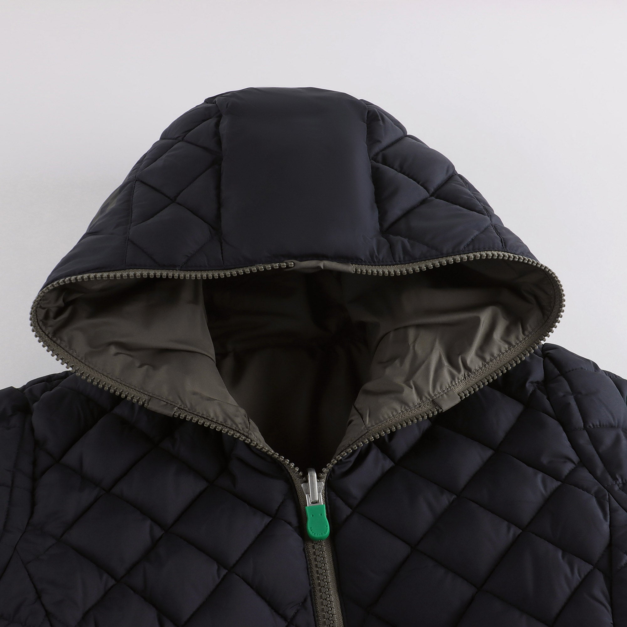 Boys & Girls Khaki Reversible Padded Jacket