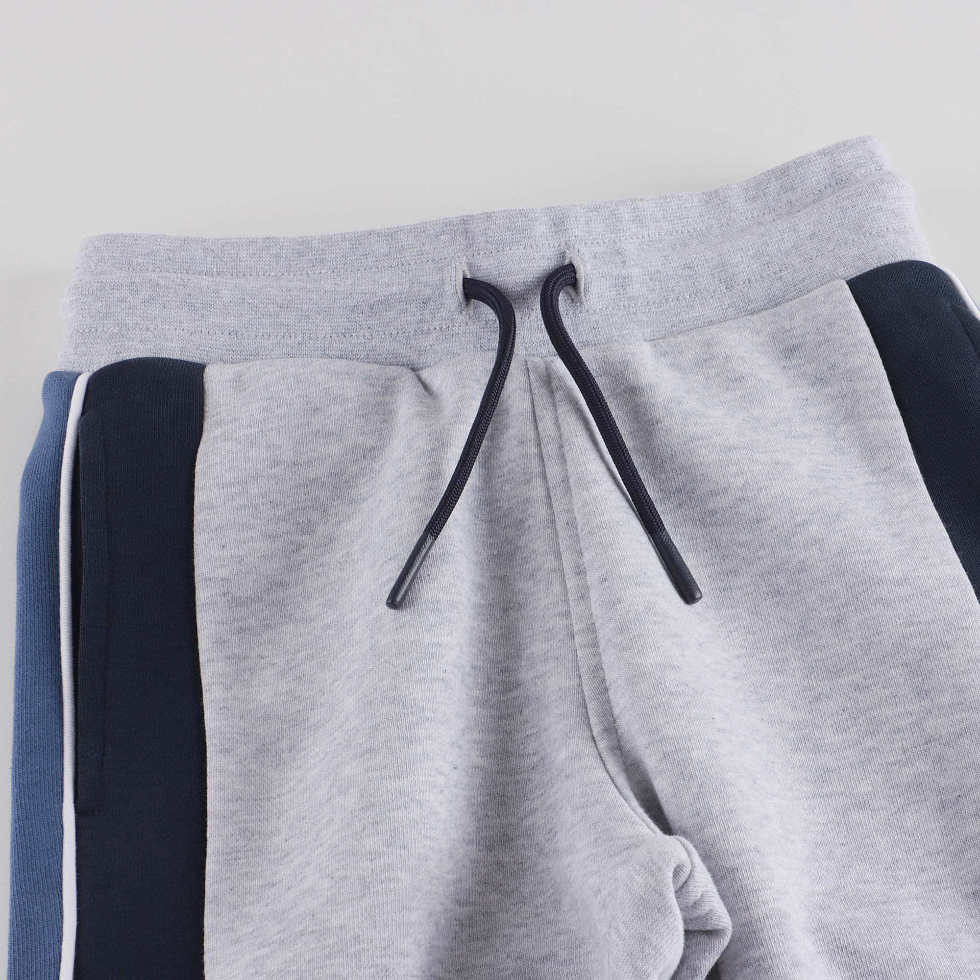 Boys Grey Cotton Trousers