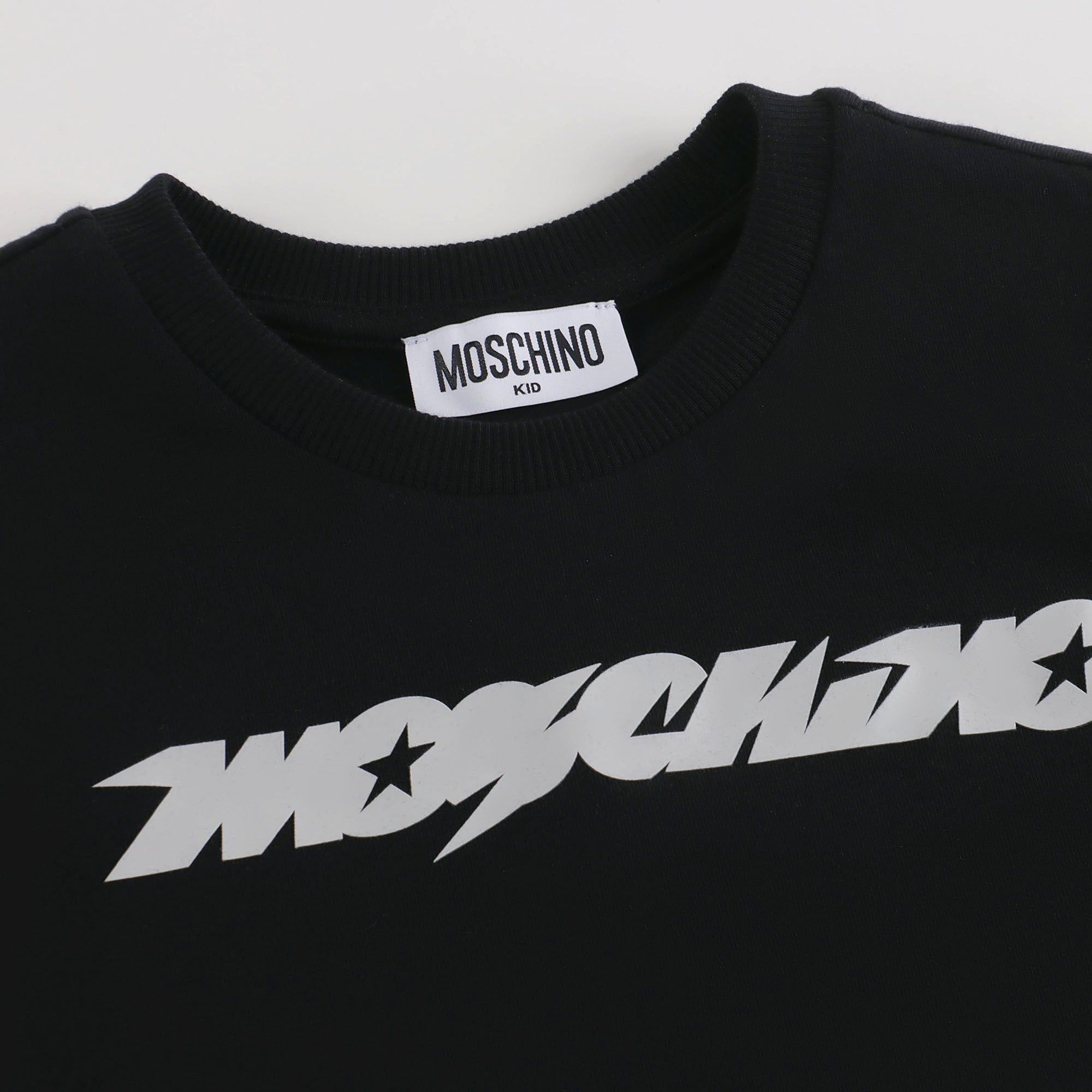 Boys Black Cotton T-Shirt