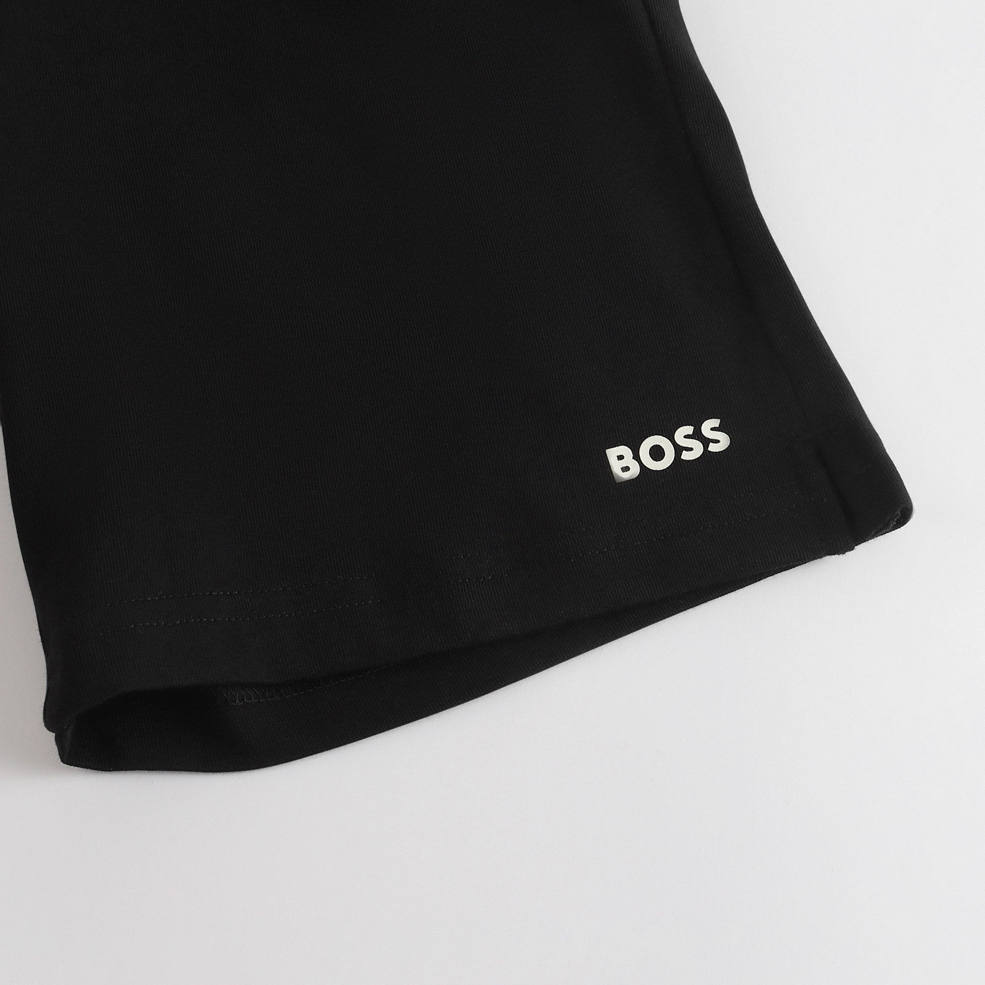 Boys Beige Logo Cotton Set