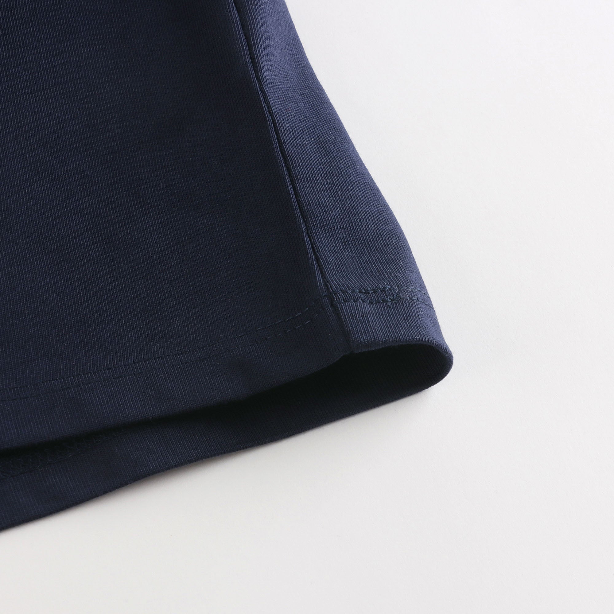 Baby Boys Blue Logo Cotton T-Shirt