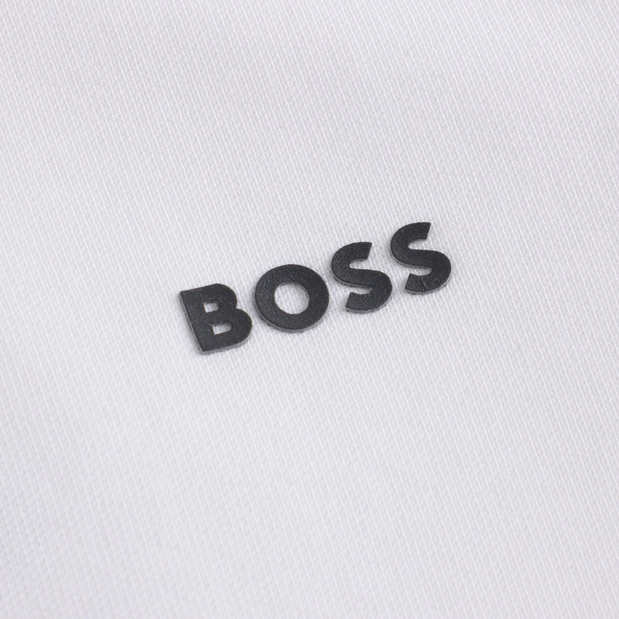 Boys White Cotton Polo Shirt