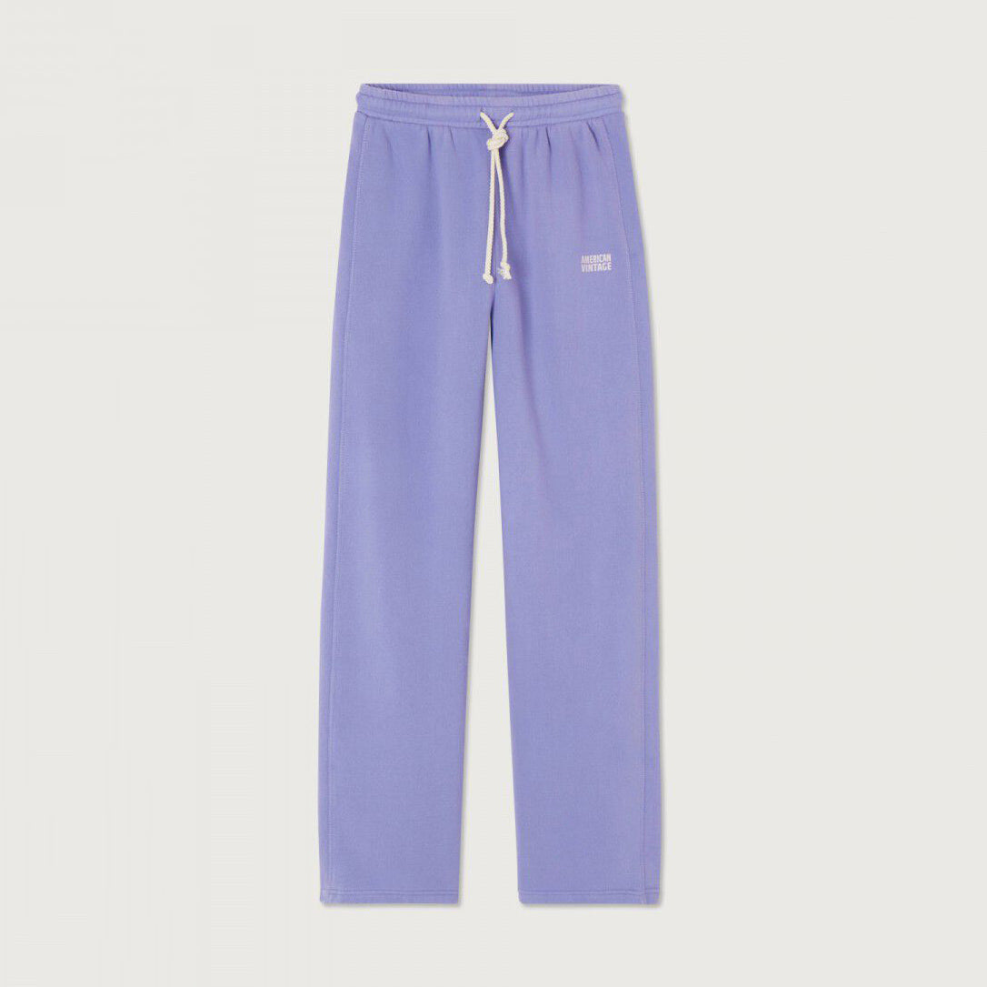 Women Lilac Cotton Trousers