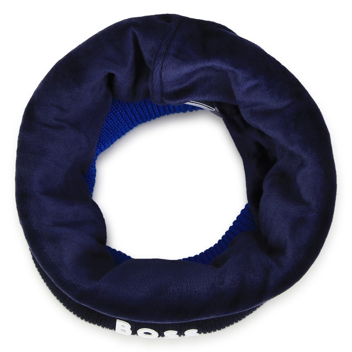 Boys Blue Logo Scarf