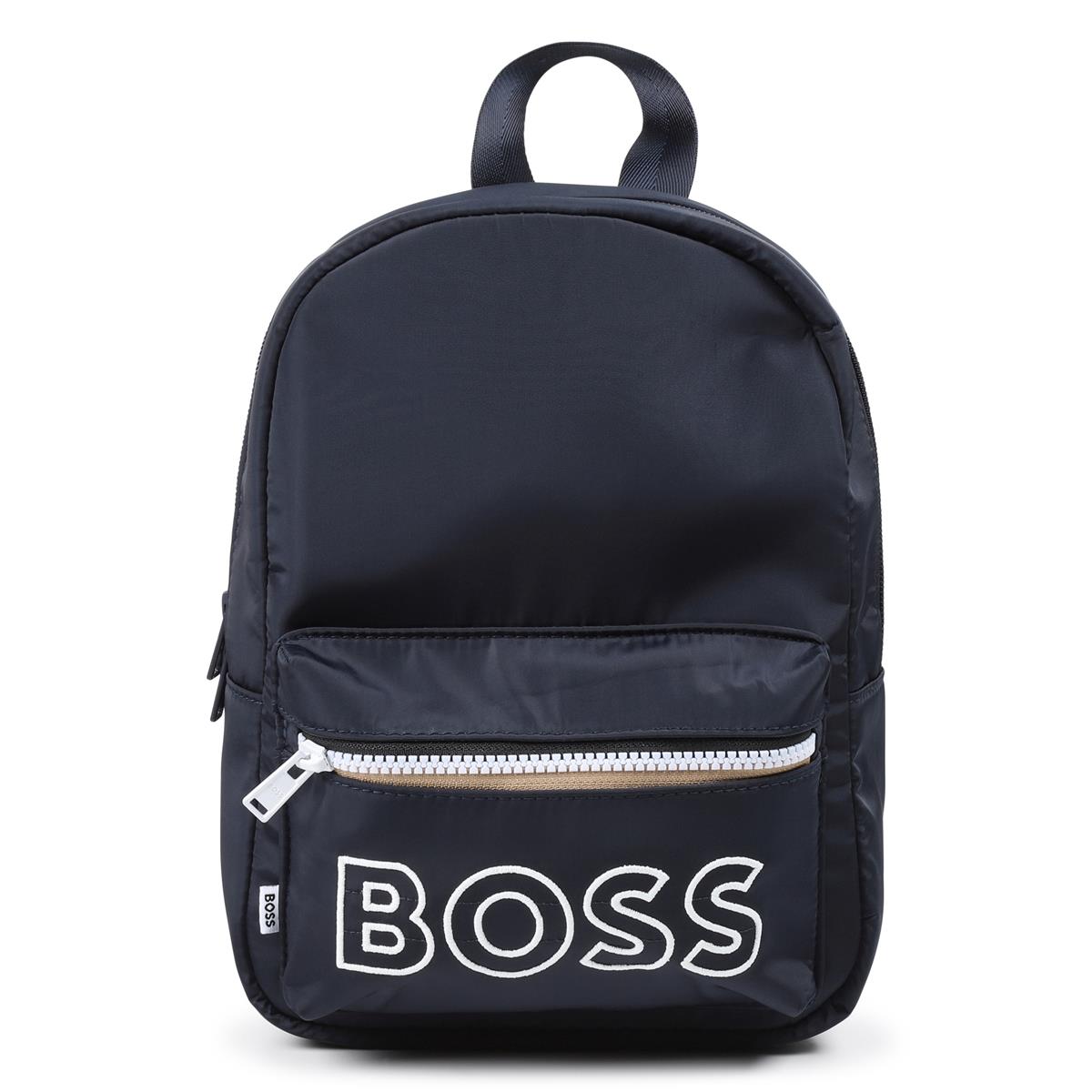 Boys Blue Logo Backpack(20.5x27x8.5cm)