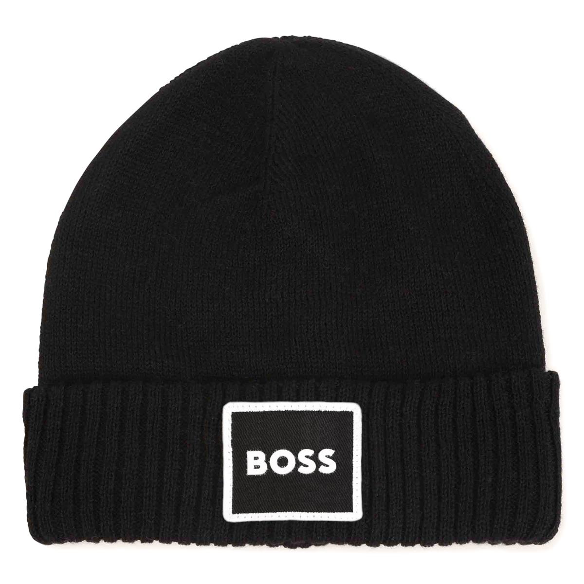 Boys Black Logo Hat