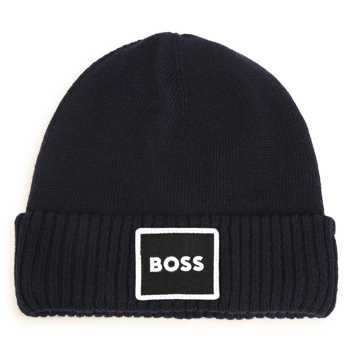 Boys Black Logo Hat