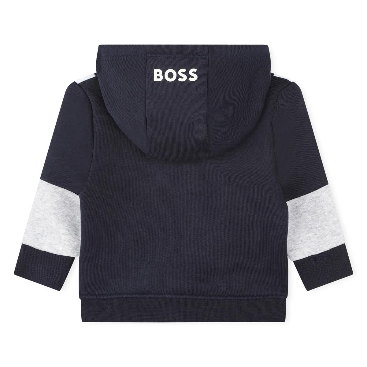 Baby Boys Blue Zip-Up Top