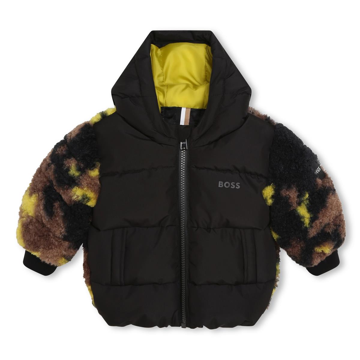 Baby Boys Black Padded Jacket