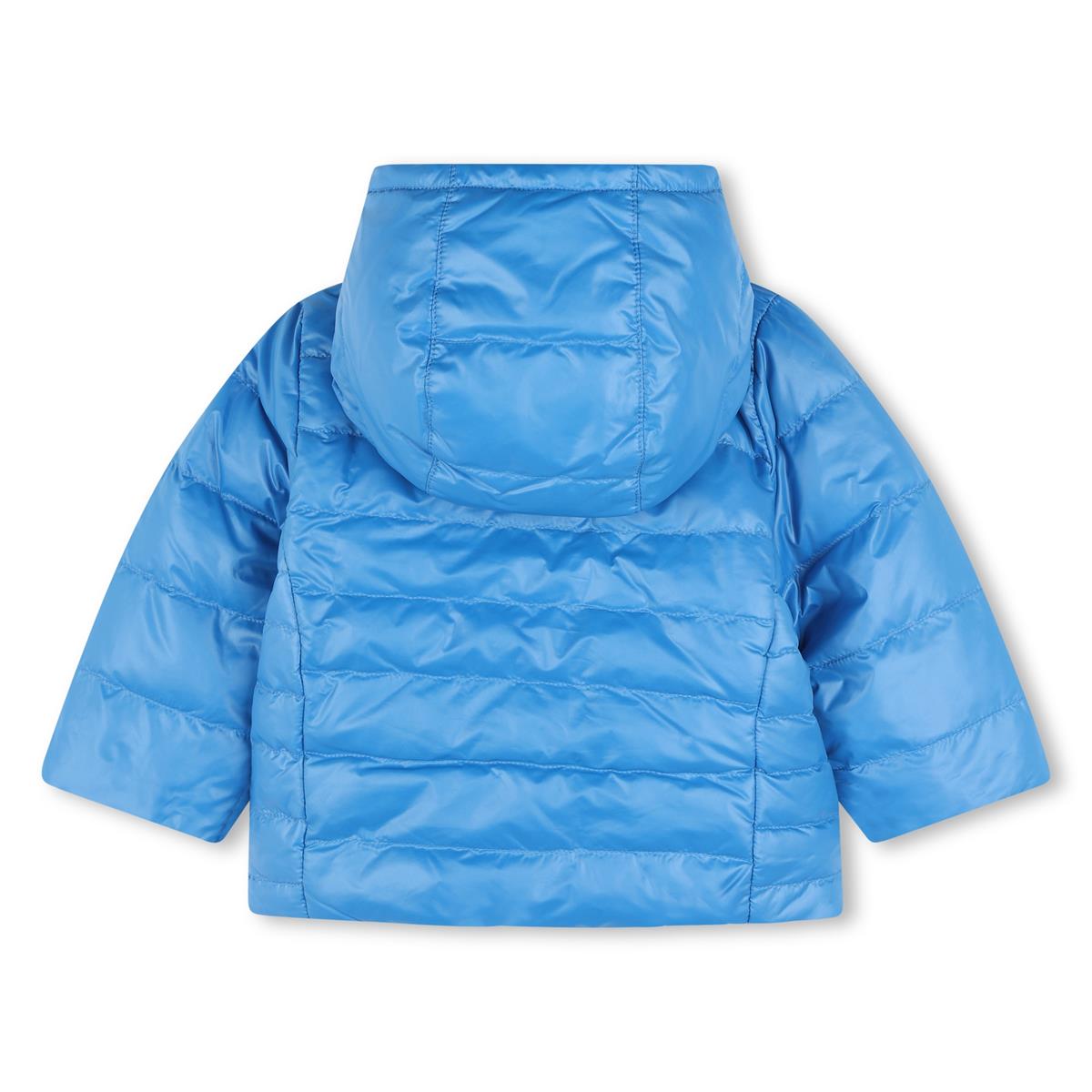 Baby Boys Blue Reversible Padded Jacket